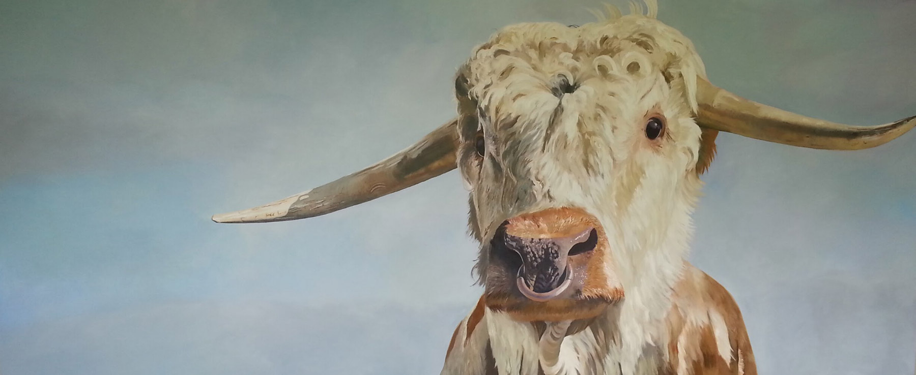 Bull painting