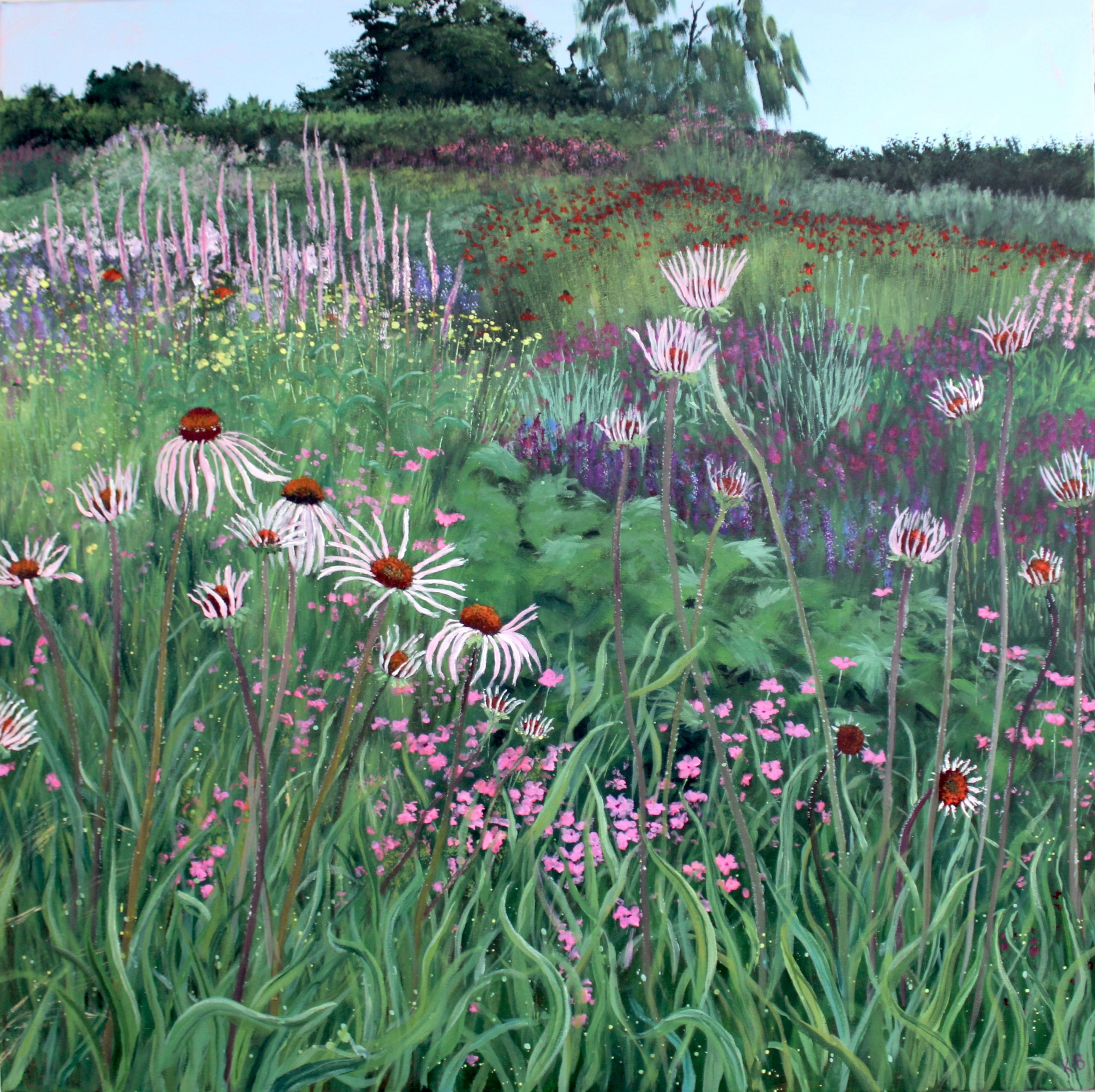 Learn to paint botanical landscapes