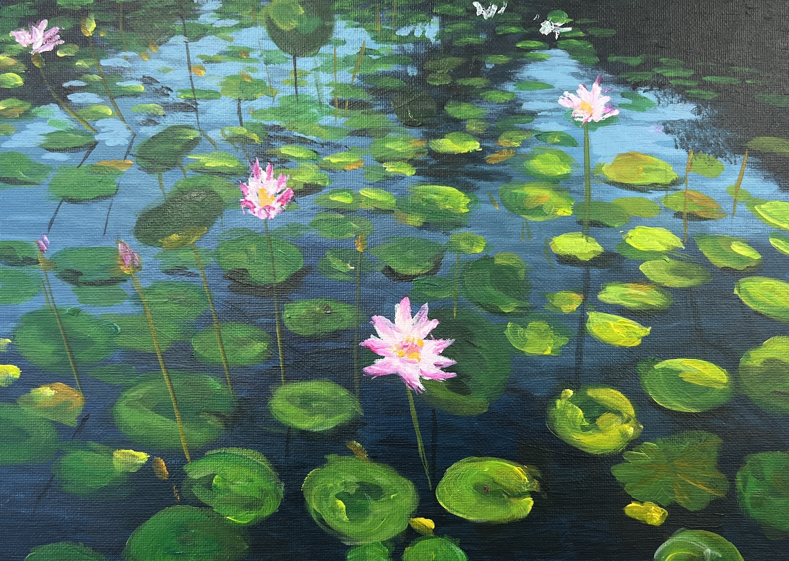 Create your own Monet inspired painting