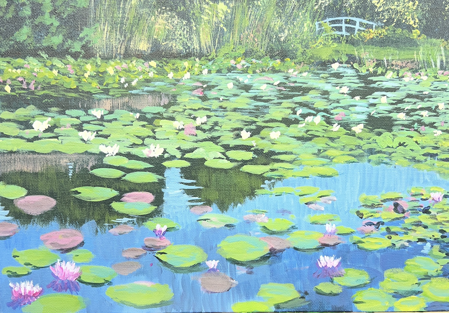 Create your own Monet inspired painting